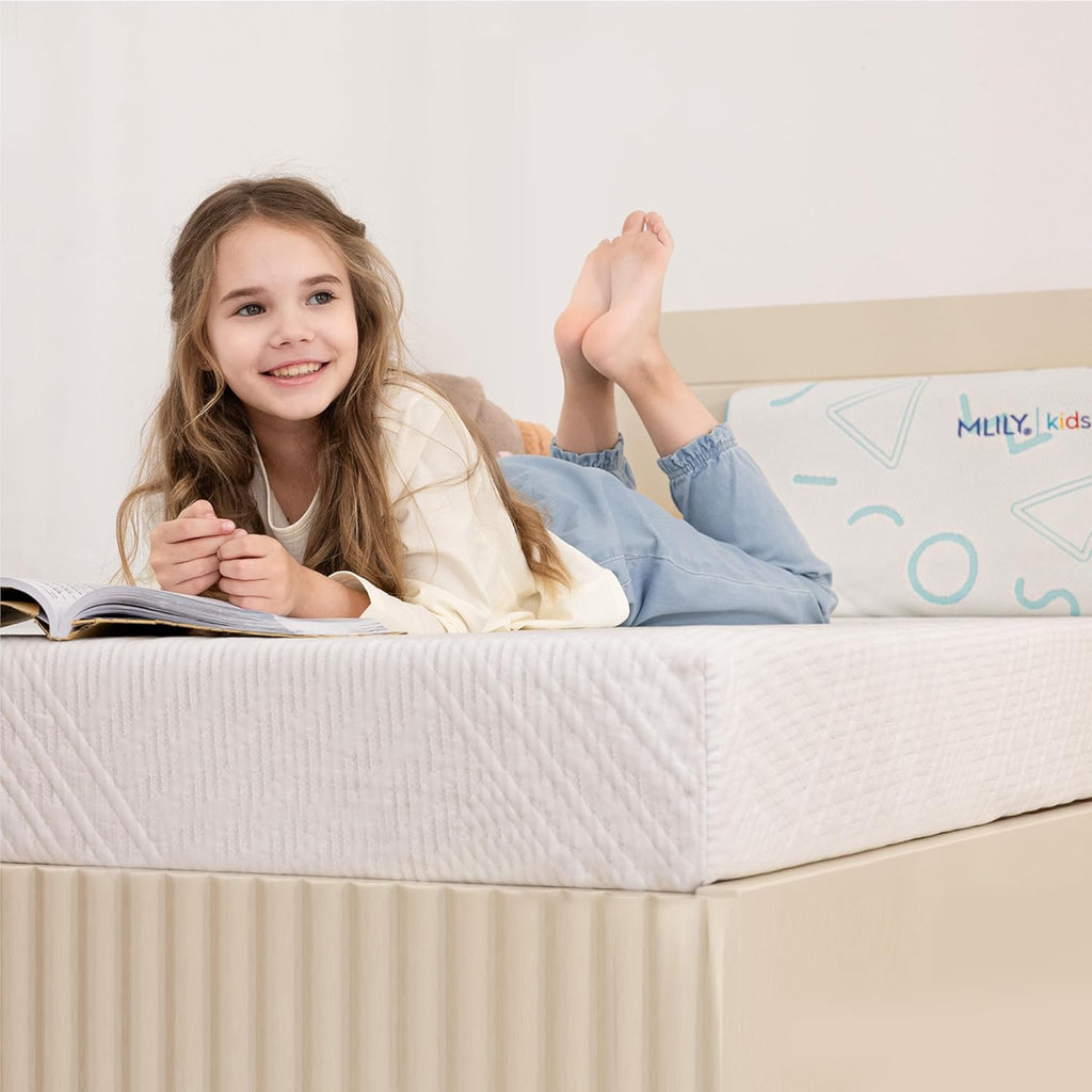 MLILY Twin Mattress - 8 Inch Memory Foam for Kids' Beds | Medium Firm, Ideal for Daybeds & Bunks