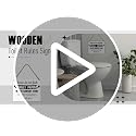 Rustic Wood Do Not Flush Bathroom Sign - Toilet Paper Only Wall Decor