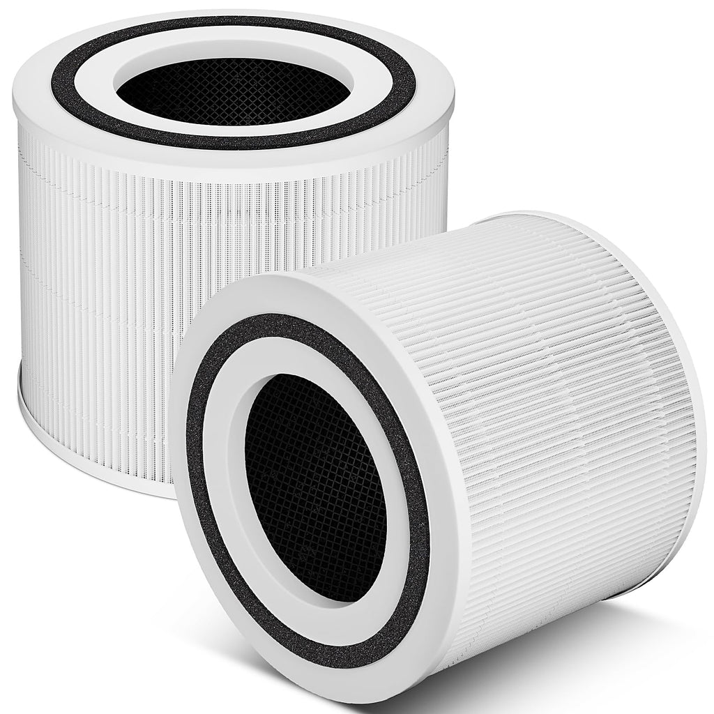 2 Pack 240 Replacement Filter Fit For 240 Air Puri-fier, 240 Air Filter Replacement with Activated Carbon Filter