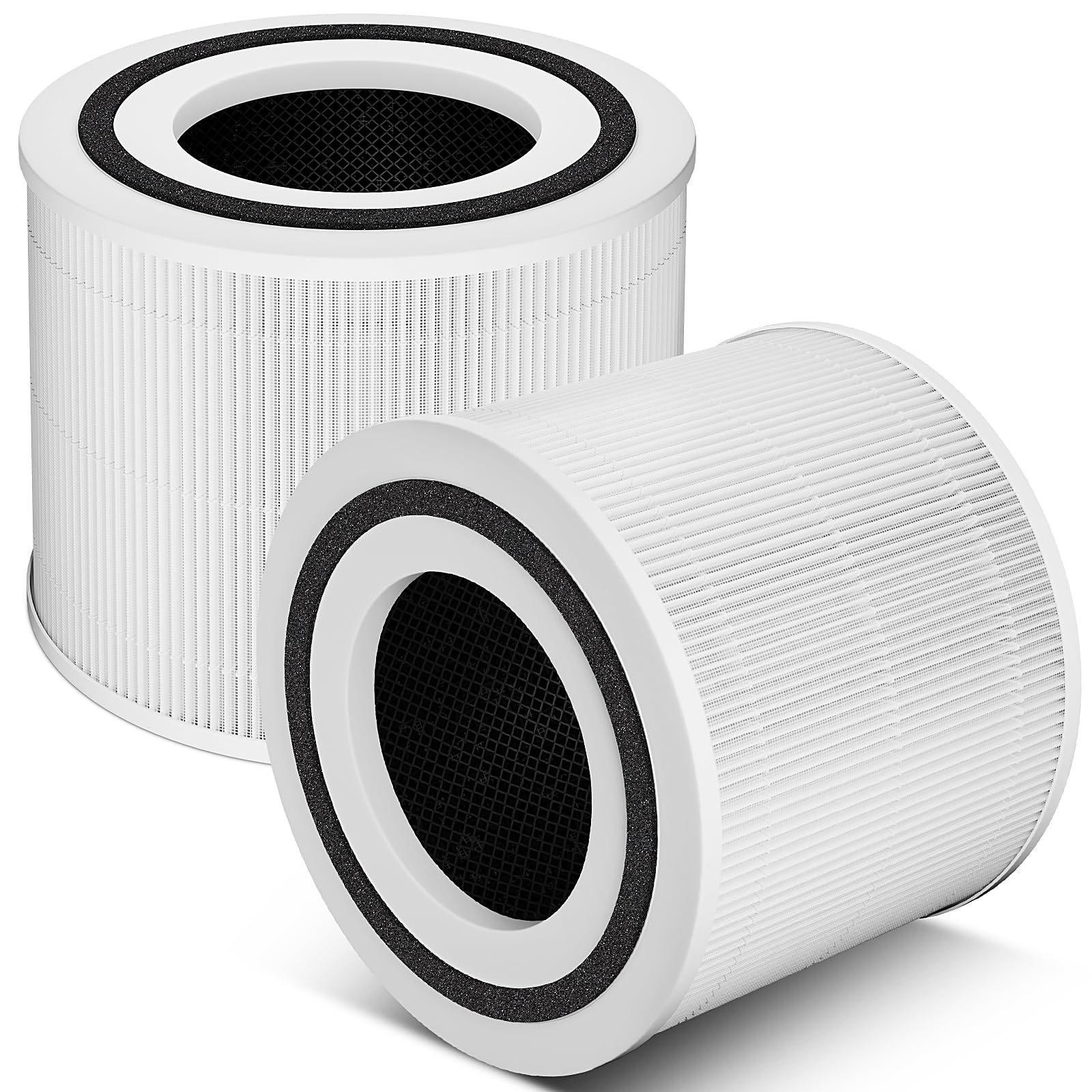 2 Pack 240 Replacement Filter Fit For 240 Air Puri-fier, 240 Air Filter Replacement with Activated Carbon Filter