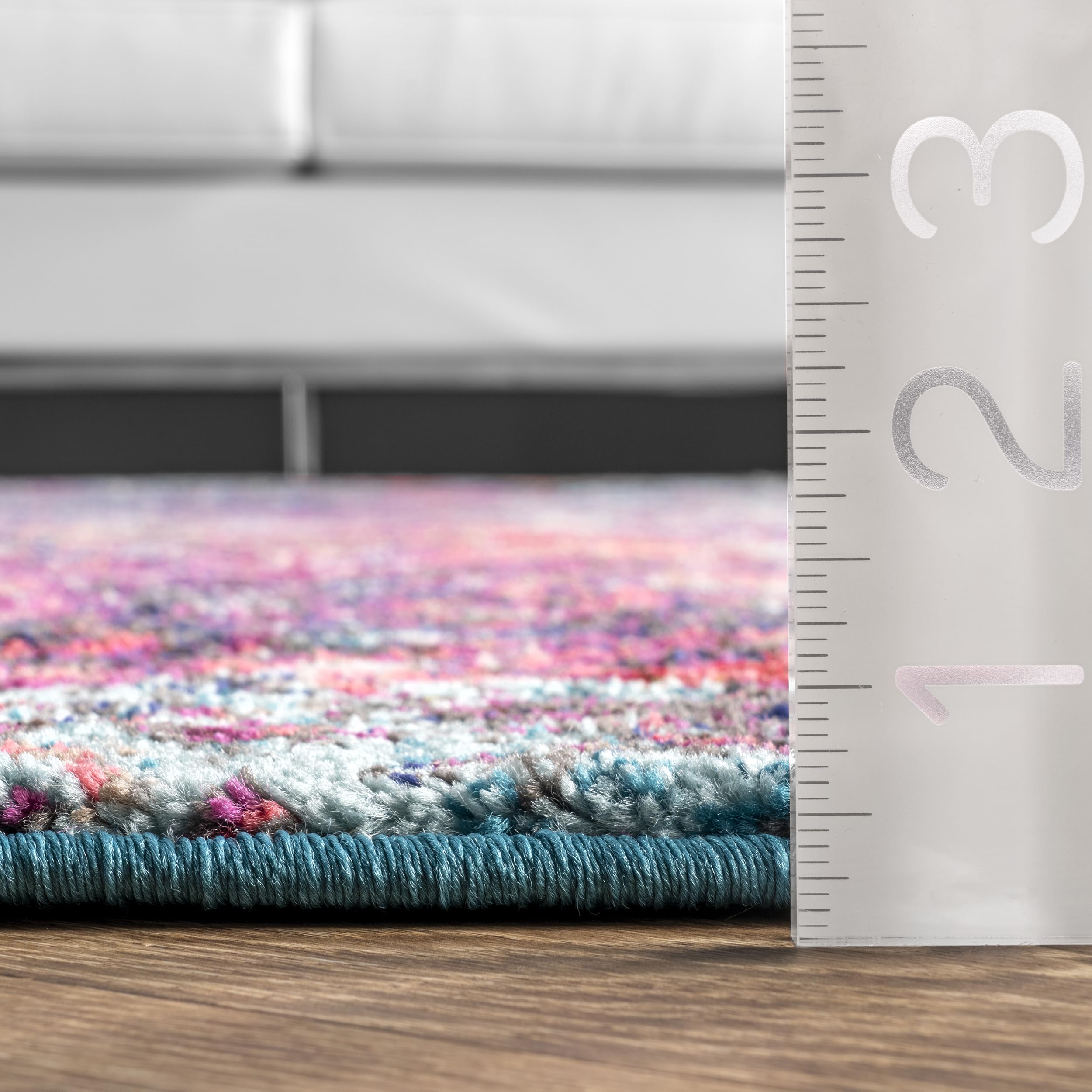 nuLOOM Reva Colorful Abstract Accent Rug, 3x5, Multi