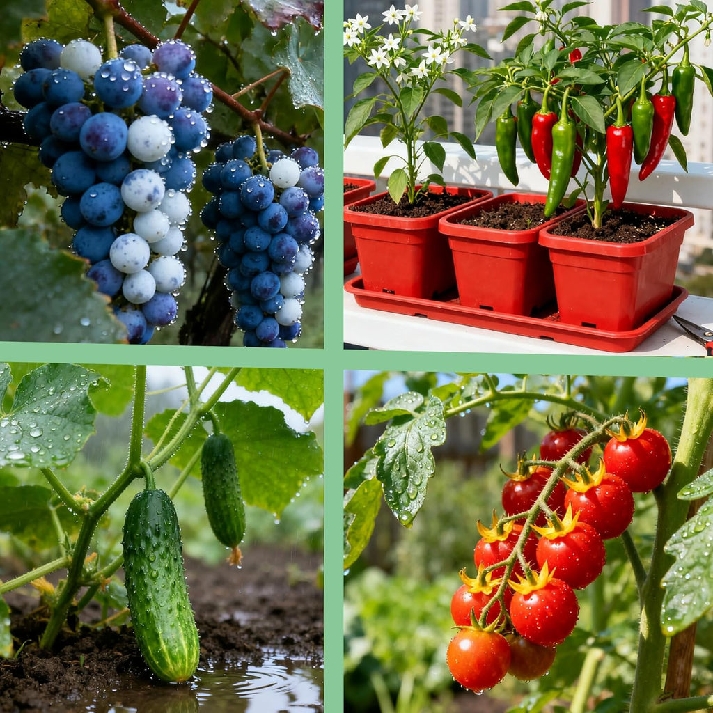 Skiennix 100 Pcs Plant Clips - Durable Adjustable Support for Climbing Plants, Tomatoes & Vegetables