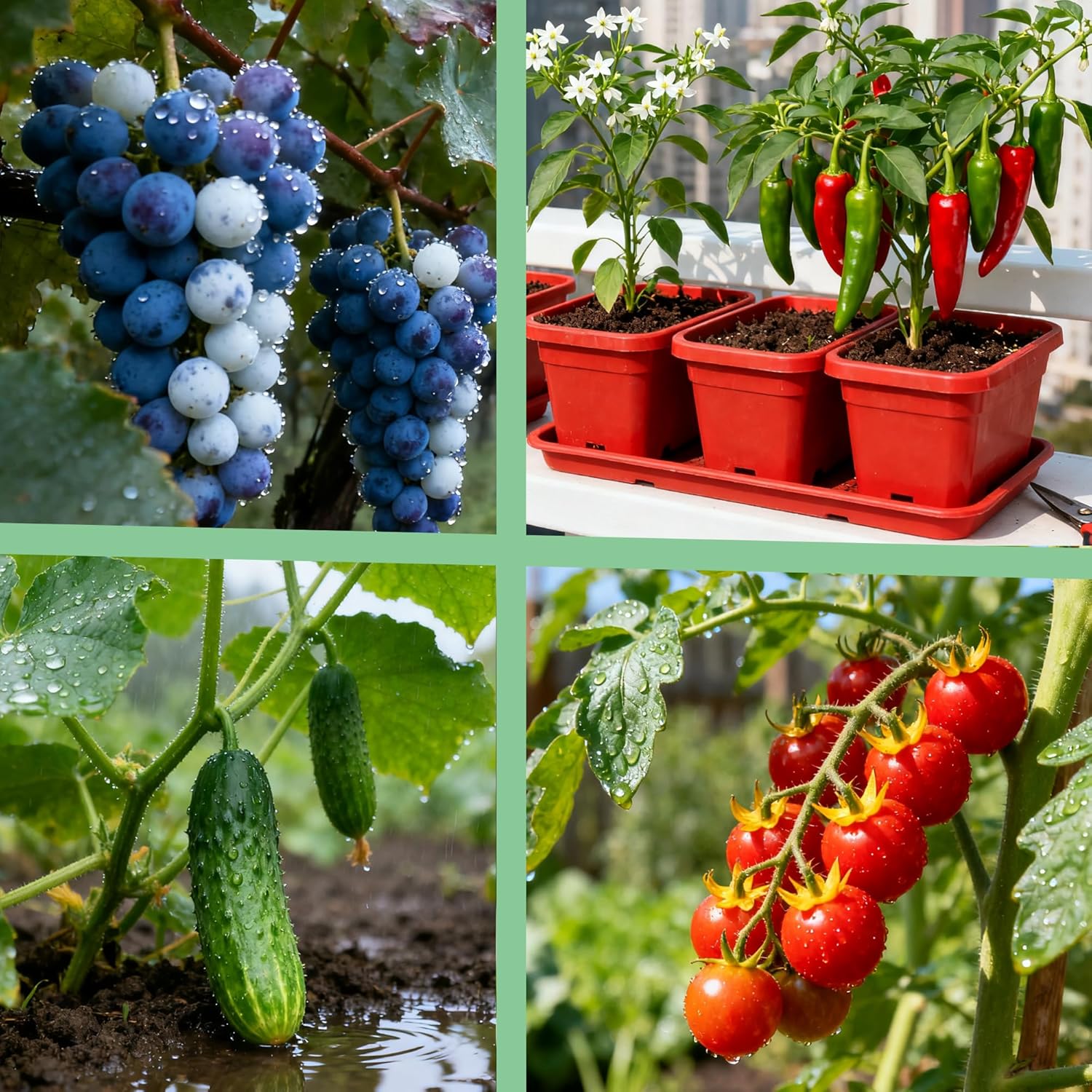 Skiennix 100 Pcs Plant Clips - Durable Adjustable Support for Climbing Plants, Tomatoes & Vegetables