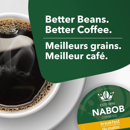 Tassimo Nabob Breakfast Blend Coffee, 70 T-Discs (5 Boxes of 14 T-Discs) {Imported from Canada}