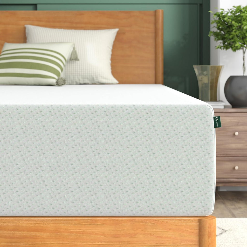 Zinus Memory Foam Mattress - 12 Inch Green Tea Infused Comfort | Full Size