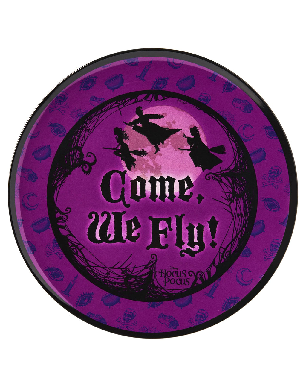 Spirit Halloween Hocus Pocus Party Kit | Officially Licensed | Halloween Party Decoration | Plates, Cups, and Hocus Pocus Tablecloth