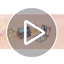 Compact Pocket Mirror 2-Pack - 2.8 Inch Square PU Leather Double Sided 1X/3X Magnifying Travel Mirror