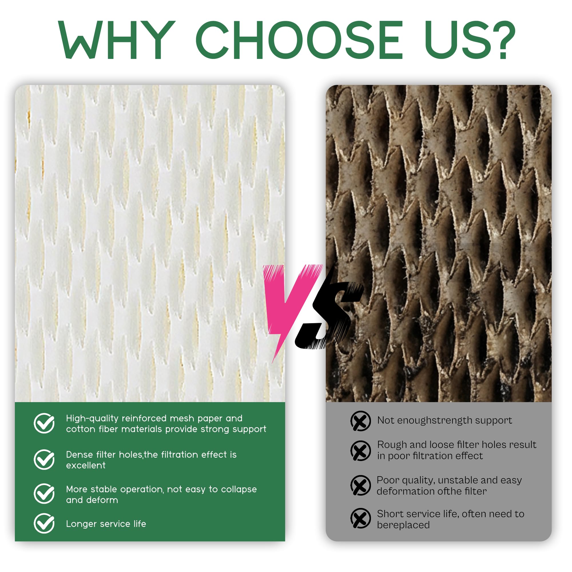 TOMOON MAF2 Humidifier Filter-Compatible with AIR.Care MAF2 MA0800 &Ken.more15408 154080 15508 14508 17006 29706 29988 29880C 758.15408 (4 Pack)