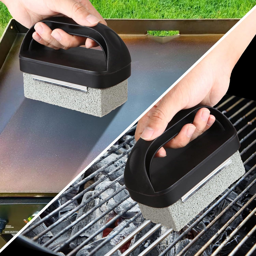 Blackstone Griddle Cleaning Kit - 18-Piece Flat Top Grill Accessories Set with Scraper & Heat-Resistant Spatula