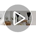 RYB HOME 100% Blackout Curtains 35"W x 48"L - No Drill, Black