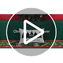 ONWAY Christmas Tree Lumbar Pillow Cover, 12x20 Inch Holiday Cushion Case