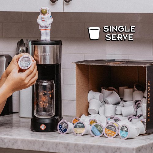 Copper Moon Coffee Pods - Caramel Vanilla Blend for Keurig K-Cup Brewers | Medium Roast, 72 Count