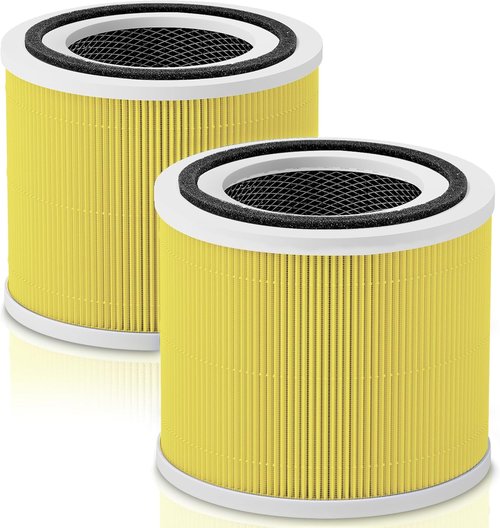 LEVOIT Core 300 Pet Care Replacement Filter - 3-in-1 True H13 & Activated Carbon | 2-Pack