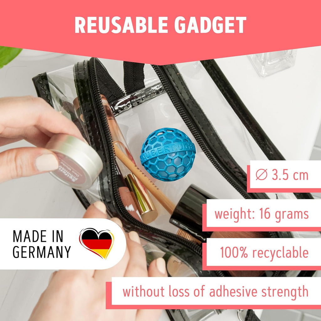 Sauberkugel - Clean Ball for Purses & Bags | Innovative Cleaning Solution in Teal