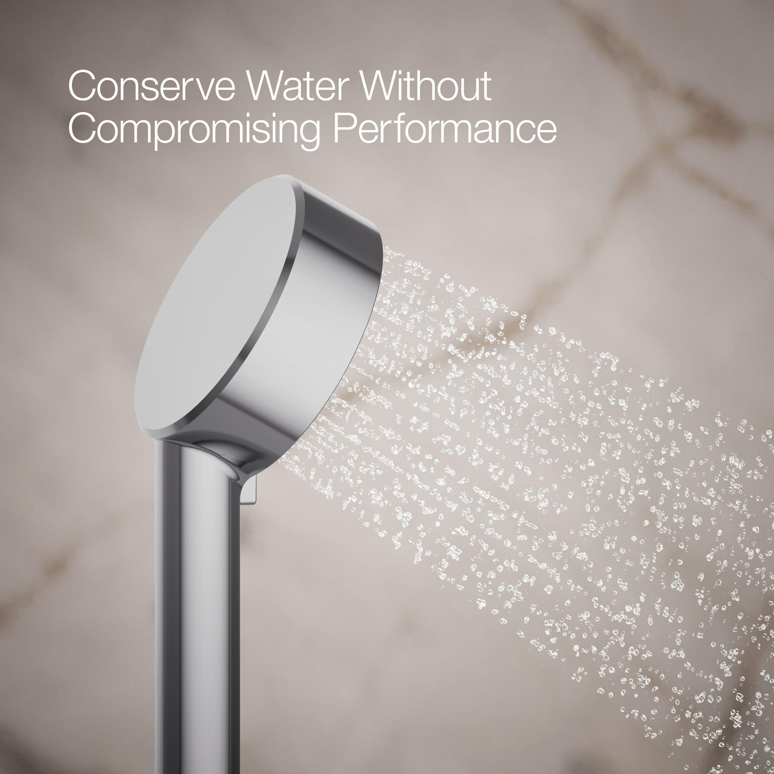 Kohler 72414-Y-CP Awaken® G90 Three-function handshower, 2.5 gpm, Polished Chrome