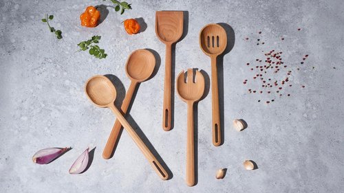 Le Creuset Wooden Serving Spoon - Durable, Stylish Design for Effortless Serving