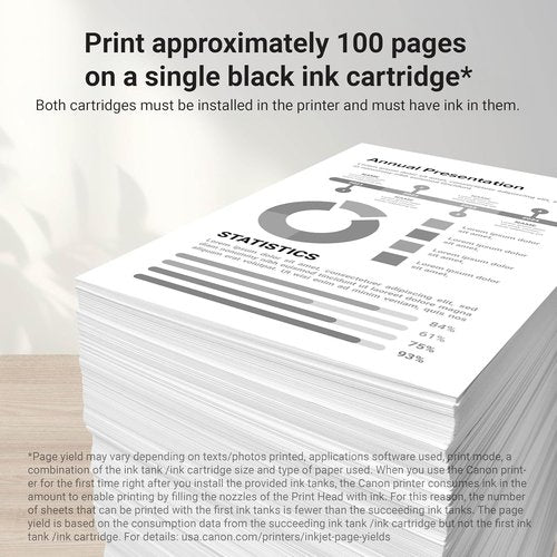 Canon PG-275 Black Ink Cartridge - Genuine Replacement for TS3520/3522, TR4720/4722, TS3720/3722