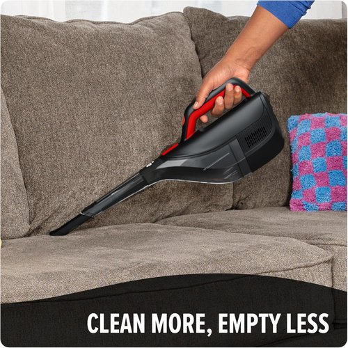 Dirt Devil 12V Cordless Handheld Vacuum - Powerful Suction & Multi-Surface Tool Kit | Lightweight Black