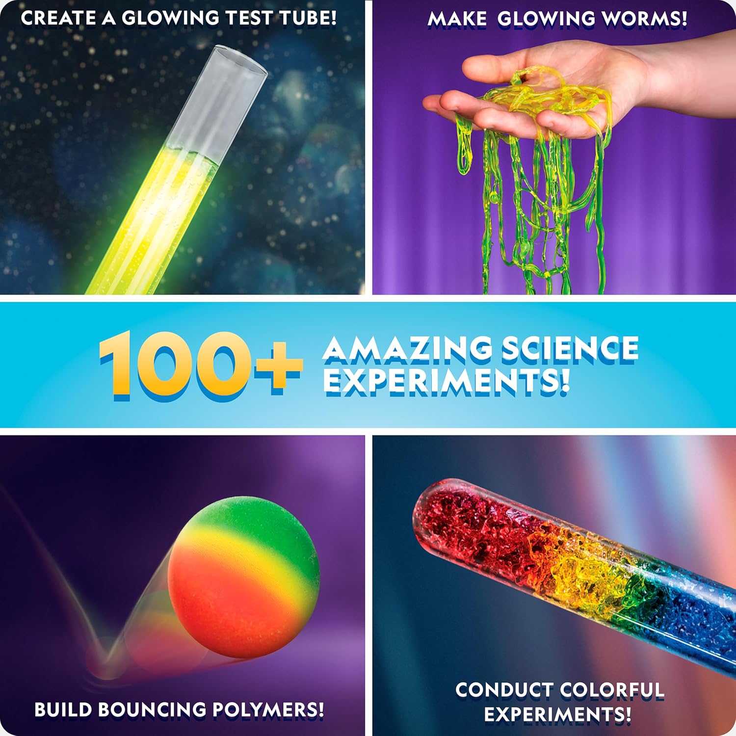 National Geographic Chemistry Set - 100+ Science Experiments for Kids | STEM Gift for Boys & Girls