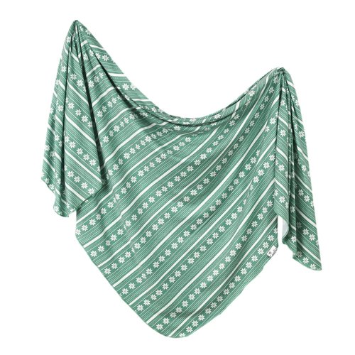 Copper Pearl Large Premium Knit Baby Swaddle Receiving Blanket Knit