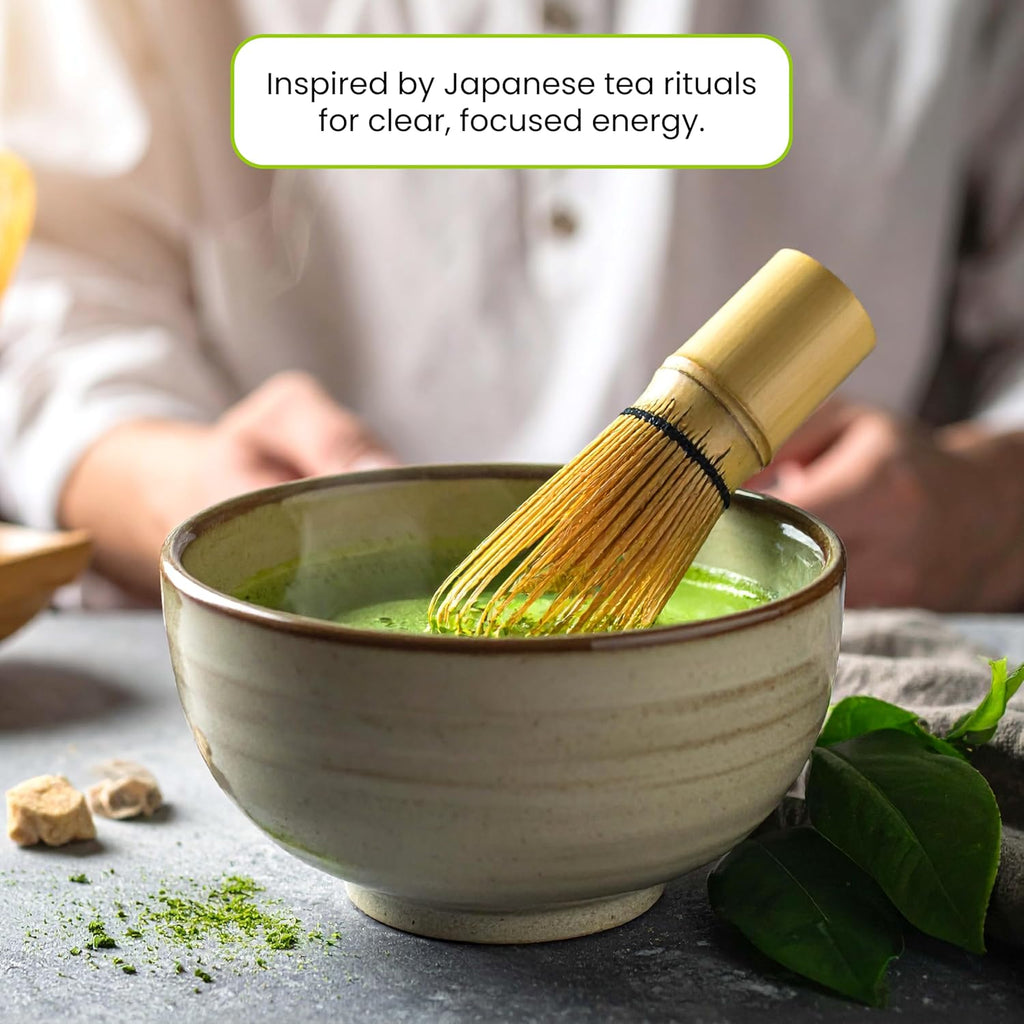 My Matcha Life® Organic Ceremonial Matcha Green Tea Powder - Pure Japanese Matcha, Smooth Flavor, 30 Servings, Vegan & Gluten-Free