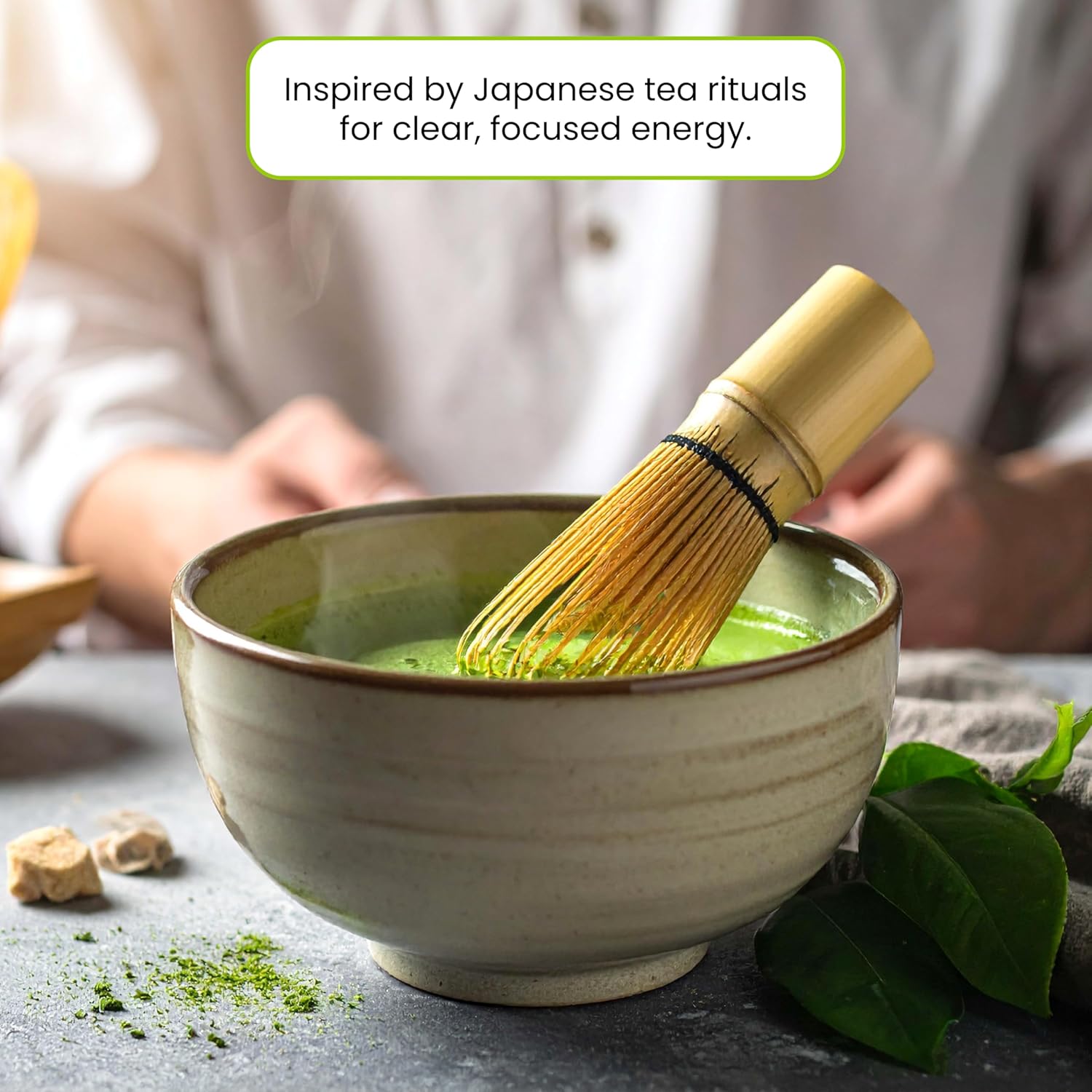 My Matcha Life® Organic Ceremonial Matcha Green Tea Powder - Pure Japanese Matcha, Smooth Flavor, 30 Servings, Vegan & Gluten-Free