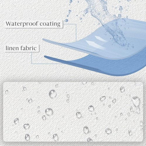 Ashler Outdoor Pillow Inserts - Waterproof Hypoallergenic Set of 4 | 18 x 18 Decorative Cushions for Patio