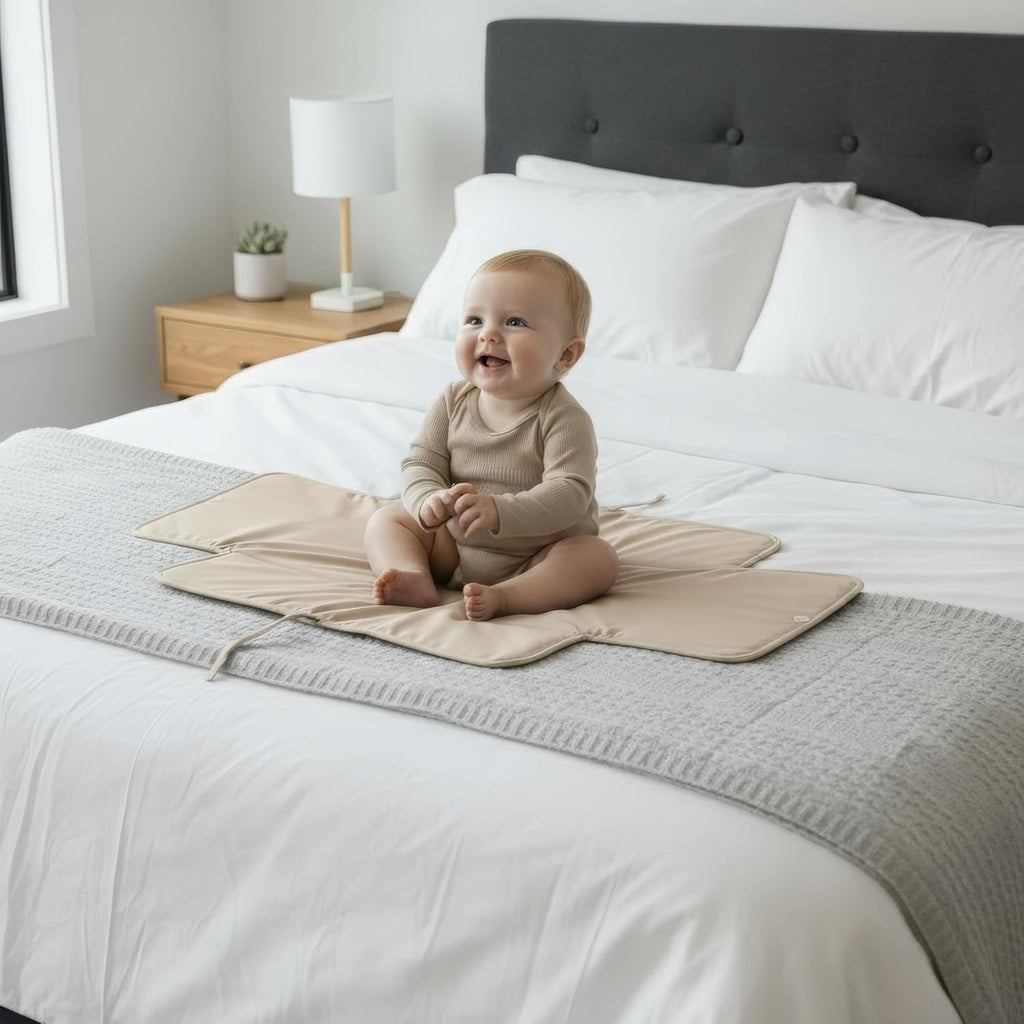 Skiennix Portable Diaper Changing Pad - Soft, Easy to Clean & Lightweight Travel Mat for Babies