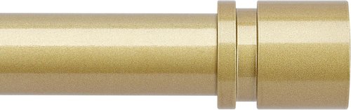 Byondeth Curtain Rods - Adjustable 16 to 88 Inches | 1 Inch Diameter with Elegant Flash Gold Finials