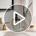 16oz Green Glass Mason Jar Soap Dispenser, Wide Mouth, Bronze