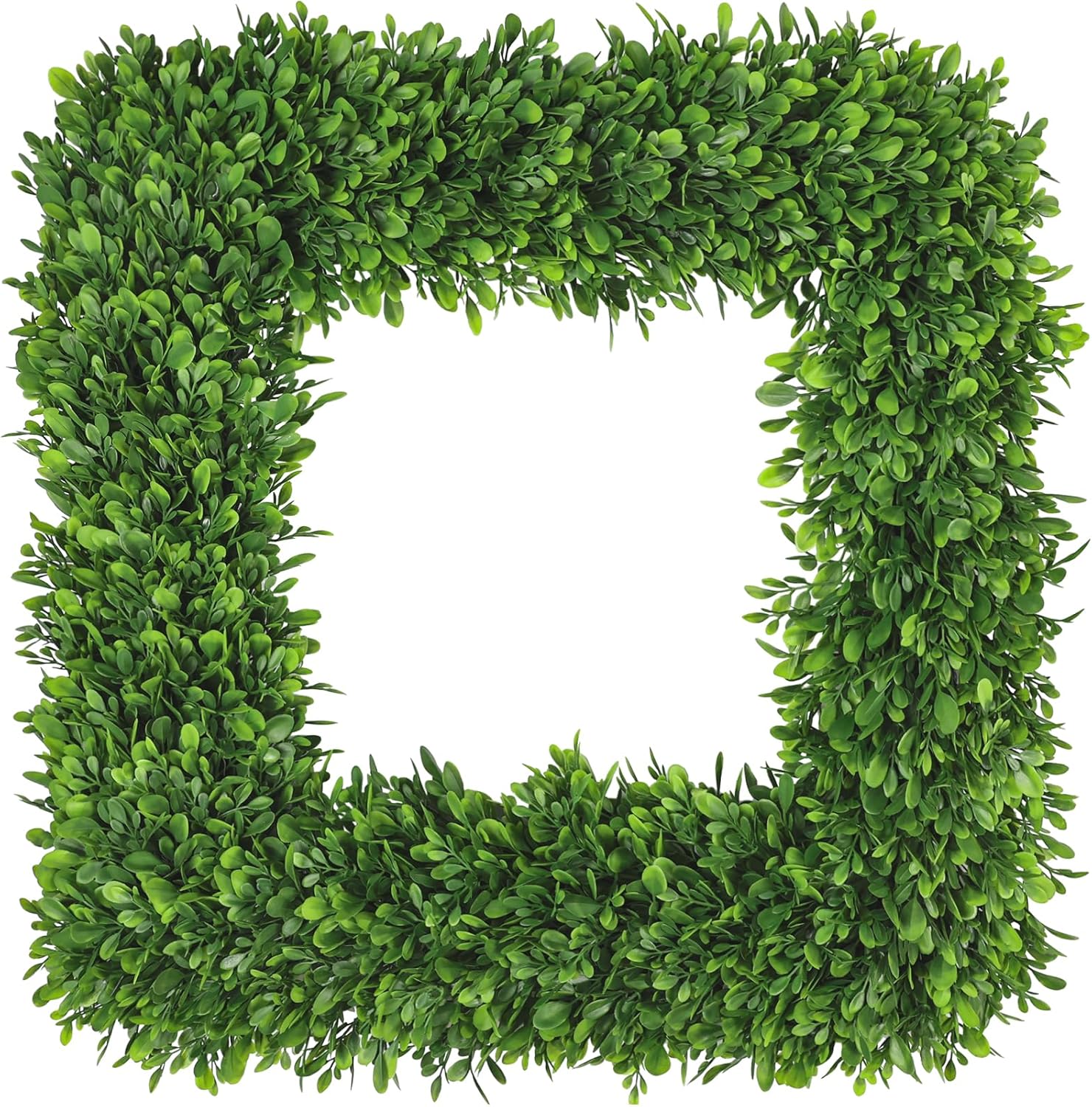 Artgar 22-Inch Boxwood Wreath - Realistic Green Spring Decor for Year-Round Indoor/Outdoor Use