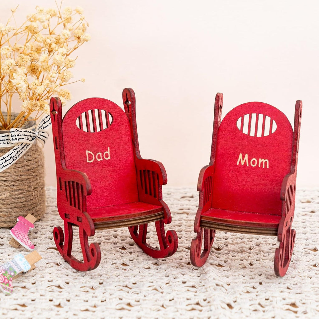 Skiennix Candleholders | Memorial Keepsake Sign with Empty Chair & Cardinal - Personalized Name Decor for Loved Ones