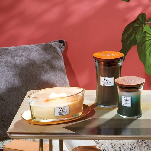 WOODWICK Candle Elipsa Vanilla Bean 76112E