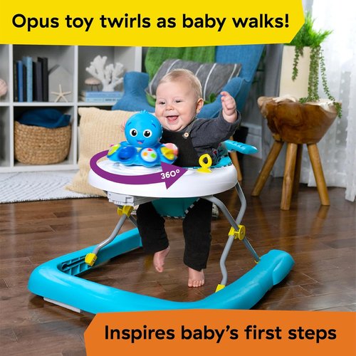 Baby Einstein 4-in-1 Activity Walker - Musical Step & Twirl Design for Infants 6-24 Months