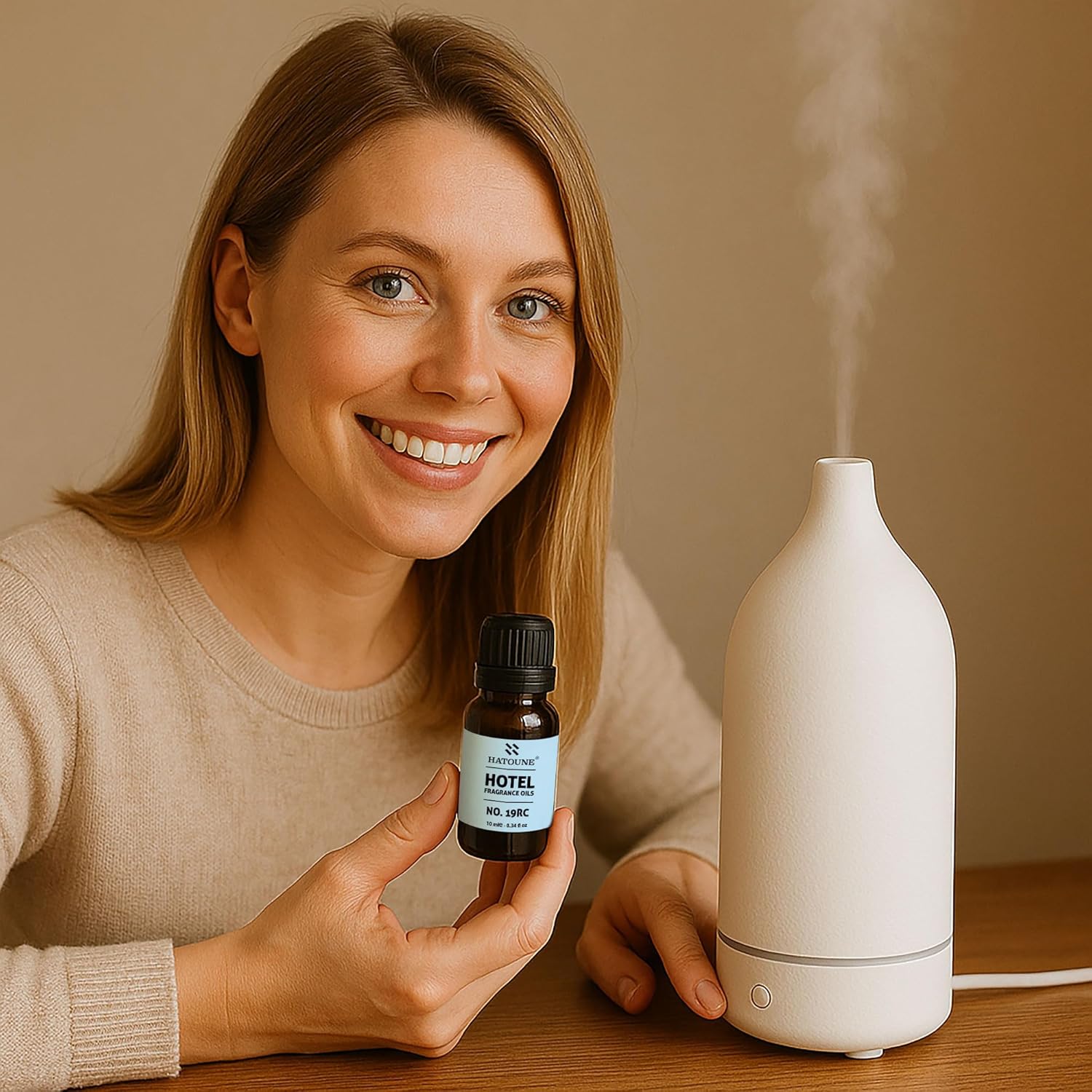 Ridz Carleton Hotel Series Premium Diffuser Oil - Luxury Scent for Ultrasonic Diffusers - 0.34 fl oz
