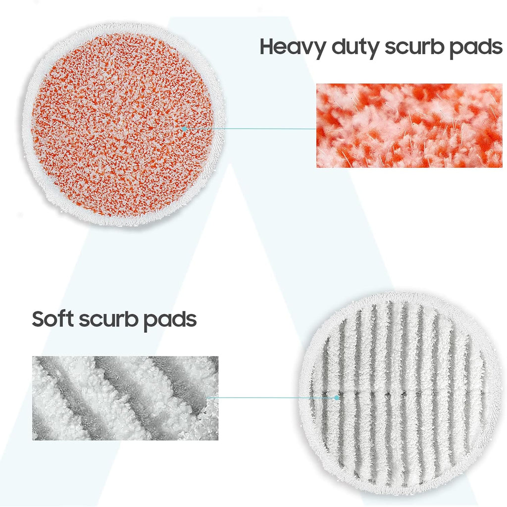 Shark 8-Pack Replacement Steam Mop Pads - Compatible with S8201, S8001, S7001, S7201 | Superior Cleaning Performance