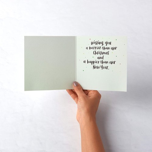 American Greetings Christmas & New Year's Card - Celebrate the Season with Joyful Wishes