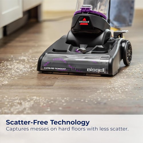 Bissell CleanView Compact Turbo Vacuum - Full-Size Power with Quick Release Wand | Ideal for Apartments & Dorms