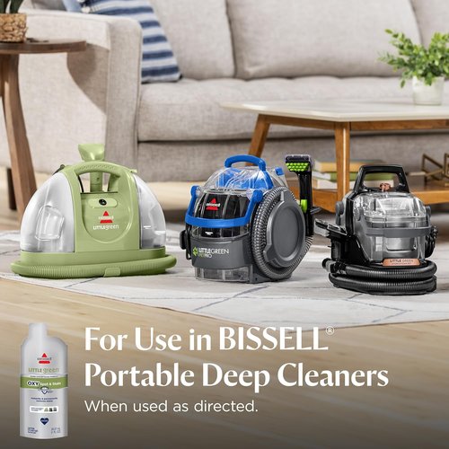 BISSELL Little Green Pro Oxy Spot & Stain Cleaning Formula - 6 Super Concentrate Pouches for Deep Cleaners