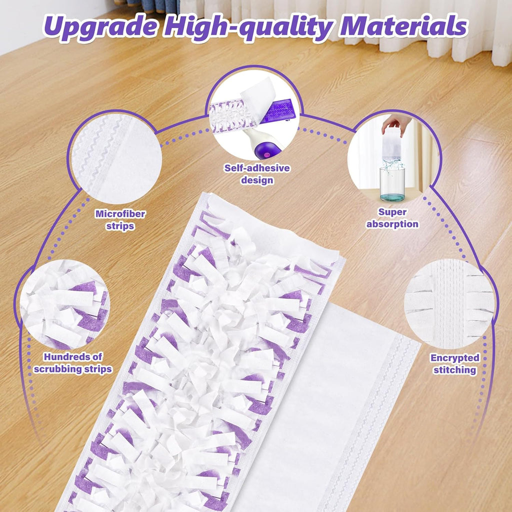Swiffer | Mop Pads Refills - 20 Pcs Wet & Dry Disposable Pads for Multi-Surface Floor Cleaning