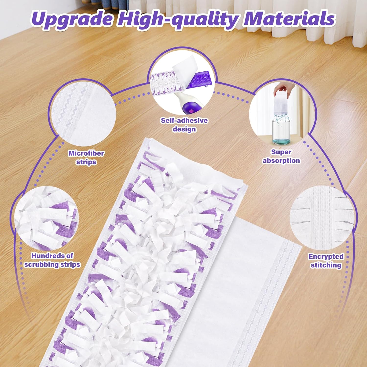 Swiffer | Mop Pads Refills - 20 Pcs Wet & Dry Disposable Pads for Multi-Surface Floor Cleaning