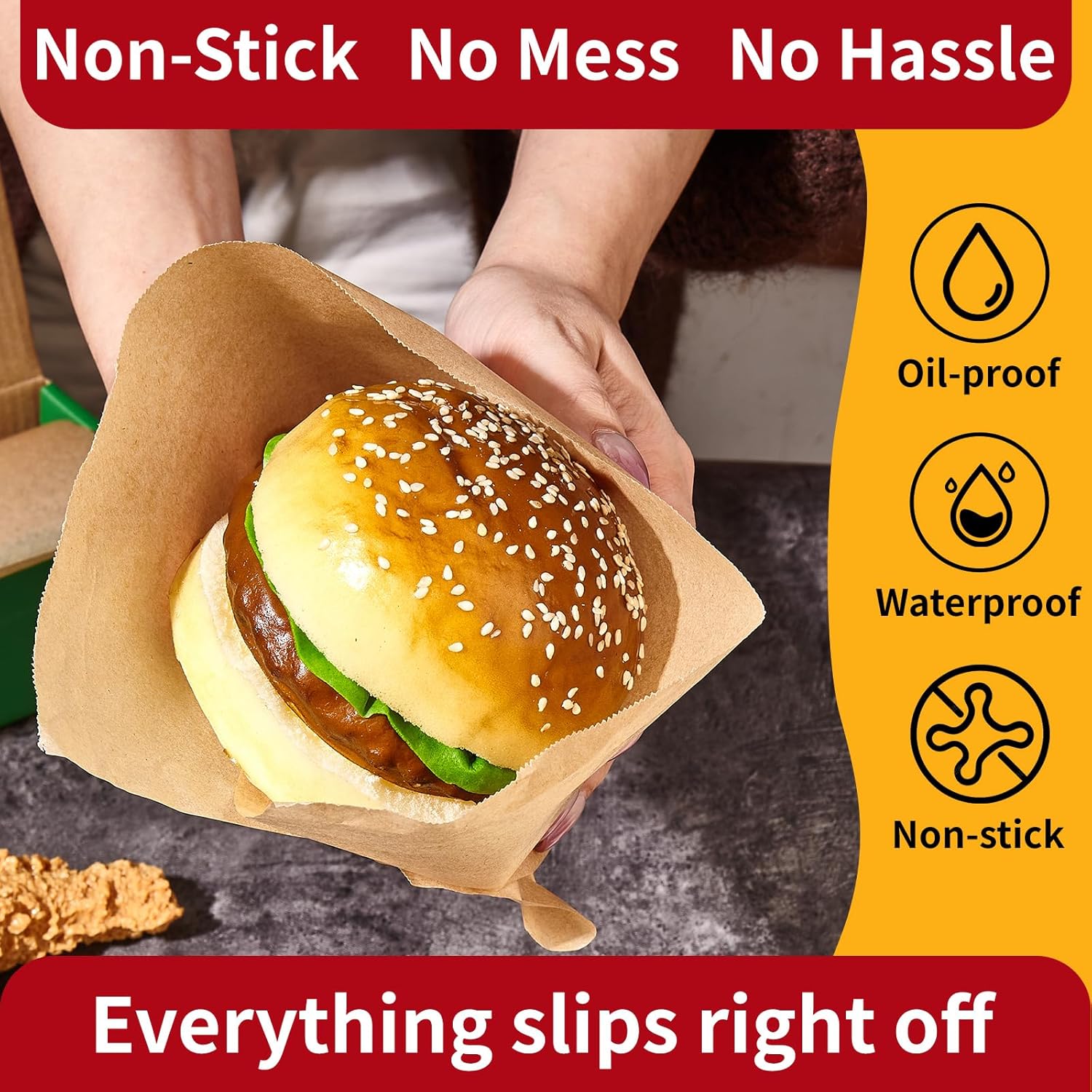 Unbleached Parchment Paper Roll - 15 In x 210 Ft Non-Stick Baking Paper | Heat Resistant & Food Grade