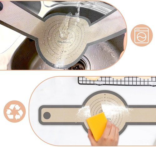 Koolstuffs Silicone Bread Sling - Non-Stick & Easy Clean Sourdough Mat | 2 PCS Baking Tools