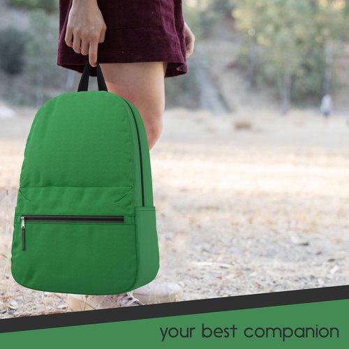 5 Pack Bulk Backpacks, Wholesale 17-Inch Lightweight Bookbags for Kids, Adults, School, Classroom, Travel, Gym Supplies with 1 Large, 1 Small Pocket, Perfect for Events, Corporate Bundles, Mix