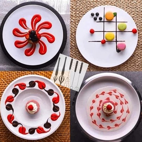 5 PCS Candy Dipping Tools Cooking Spoons Stainless Steel Set Stainless Steel Chocolate Spoons - Candy Making Supplies & Dipping Tool for Chocolate Dipping, Candy Making Kit & Kitchen Baking, Durable