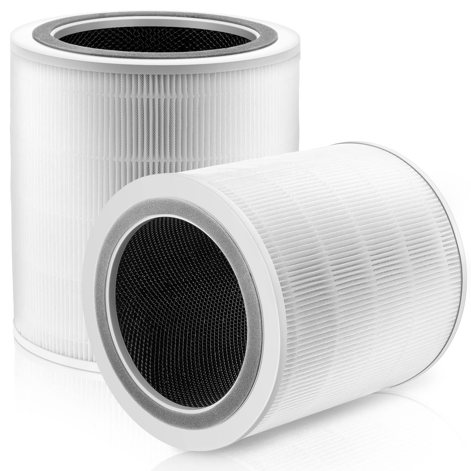 Core 400S Replacement Filter for LEVOIT Core 400S Smart WiFi Air Purifie-r, Core 400S-RF 3-in-1 Activated Carbon Filter, LRF-C401S-WUS, 2 Pack