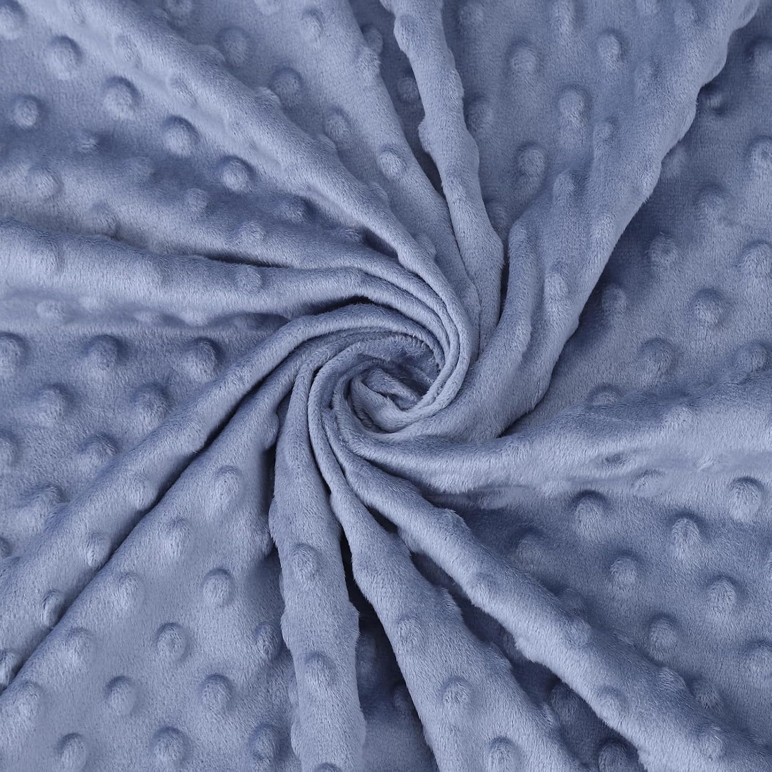 Skiennix Dinosaur Baby Blanket - Super Soft Double Layer Minky Nursery Throw (30" x 40") - Blue