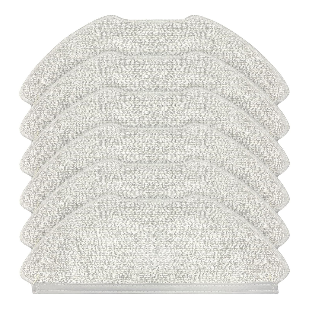 Fixbetter 6 PCS Mop Cloth Pads for AIRROBO T20 Robot Vacuum Cleaner Accessories, Vacuum Cleaner Robot Vacuum Cleaner Replacement Parts