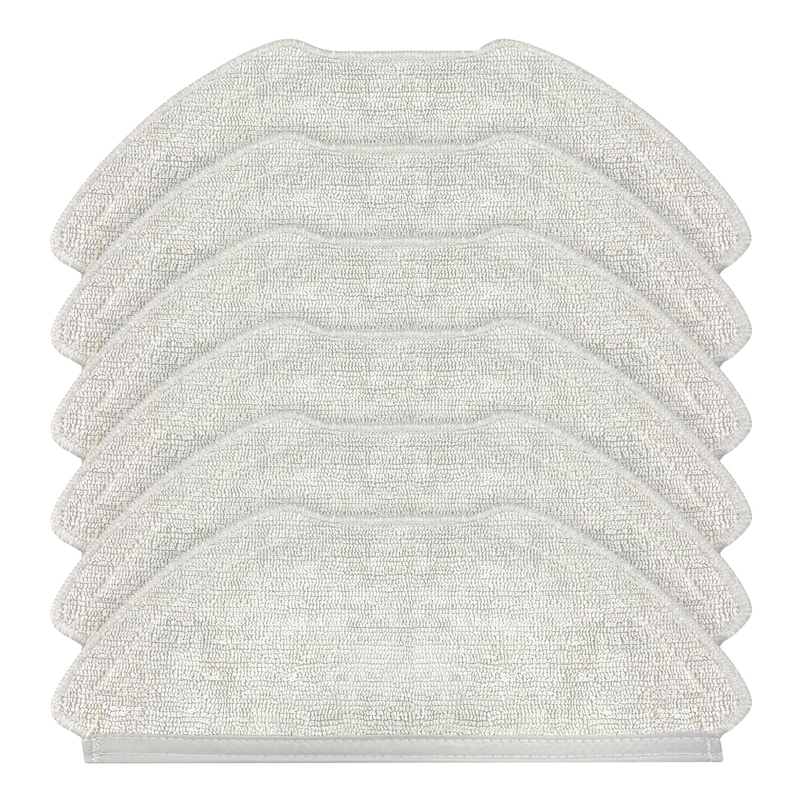 Fixbetter 6 PCS Mop Cloth Pads for AIRROBO T20 Robot Vacuum Cleaner Accessories, Vacuum Cleaner Robot Vacuum Cleaner Replacement Parts