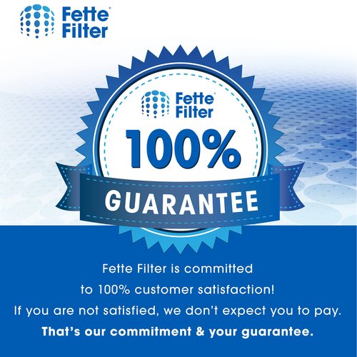 Fette Filter - Vacuum Filter Compatible with Select Hoover Vacuums. Compare to Part # 440010894 - Pack of 4